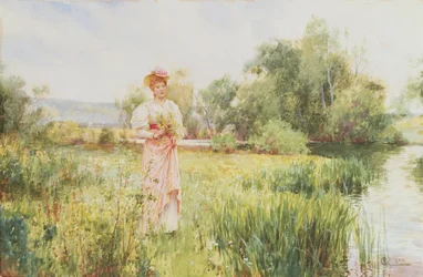 Am Fluss, 1896